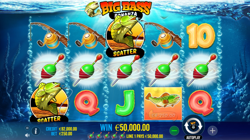 big bass bonanza slot game